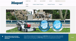 Desktop Screenshot of masport.co.nz